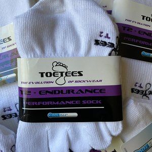 Toe Socks: Athletic Toe Socks w/ CoolMax Technology
